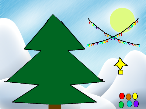decorate a christmas tree! 
