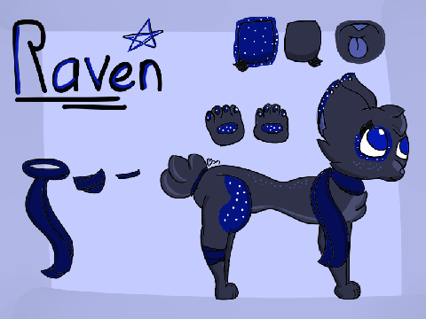 new oc!! - raven