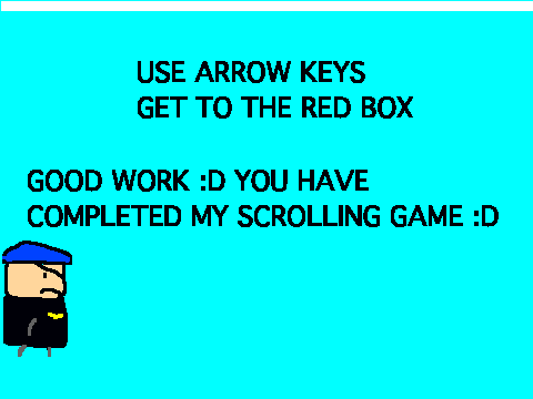 A Simple Scrolling Game