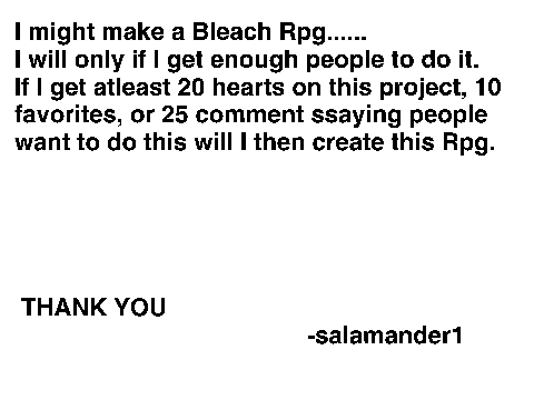 A new RPG..... maybe