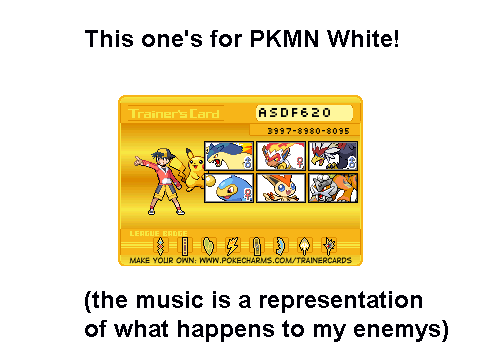 My NEW Trainer Card