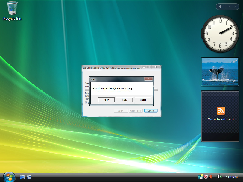 Windows Vista Crazy Error (BETER)