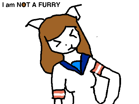 I'm not a FURRY     