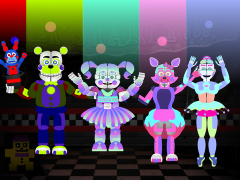 Funtime Vectors + Fan made Voice lines
