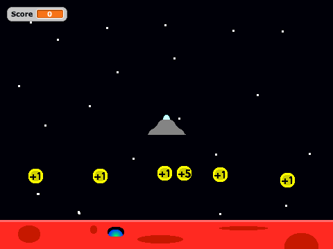 Spaceship Coin Collector!