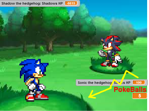 Sonic pokemon (for laugh)