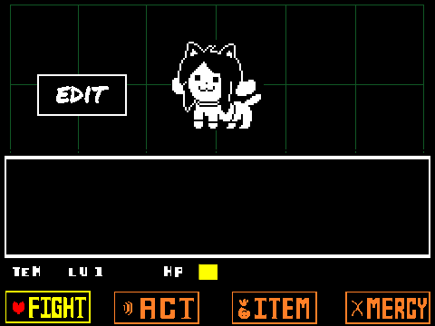 Undertale Temmie battle!
