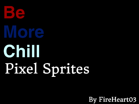 Be More Chill Sprites.