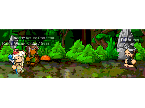 RPG Thing that I made using a Deviantart thing