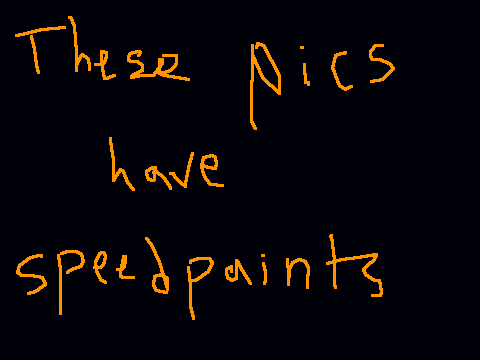 Want some speedpaints?