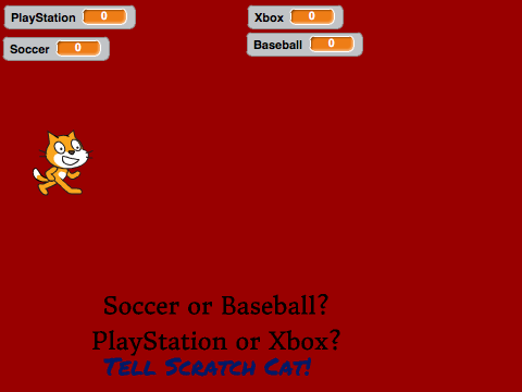 The Tell Scratch Cat Game!