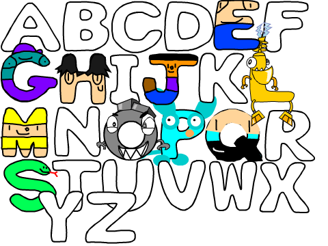 Add yourself as a letter in the alphabet! remix remix