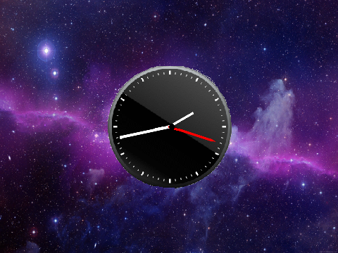 Galaxy Clock