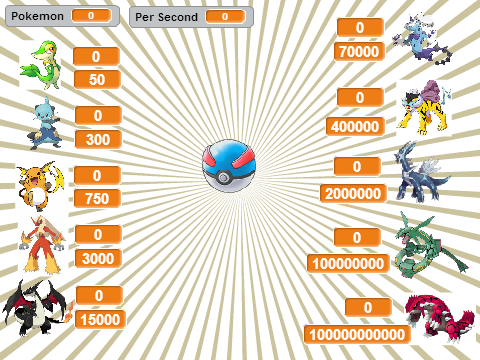 Pokemon game clicker 2