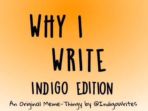 Why I Write: Blade Remix