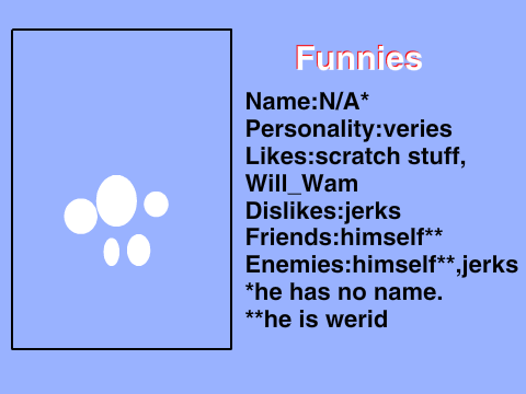 Funnie OC Signed up