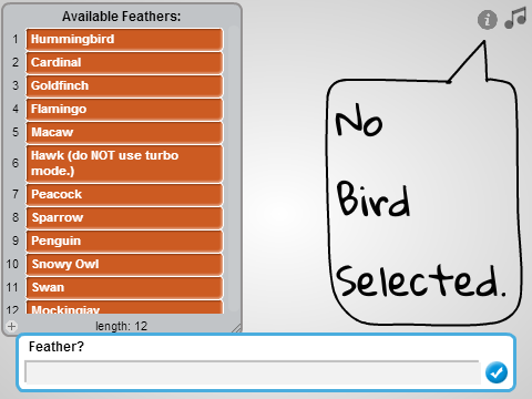 Bird Feather Generator