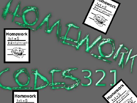 Homework!