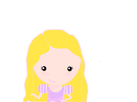 Speed Draw RAPUNZEL!!!