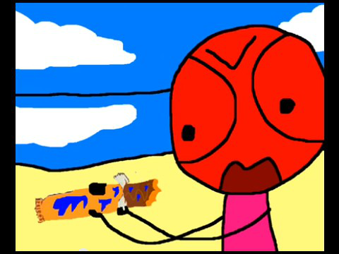 pinkielight Splashes Leafy's Butterfinger & She Beat Her up