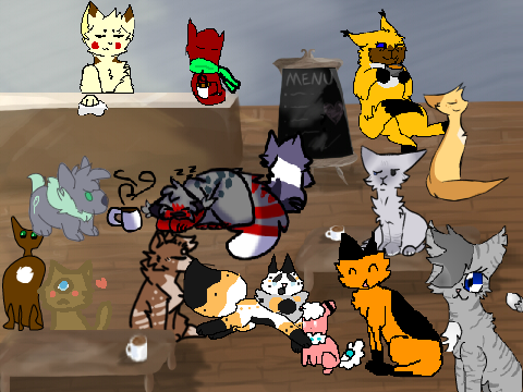 Add Yourself in A Cafe :) remix remix remix