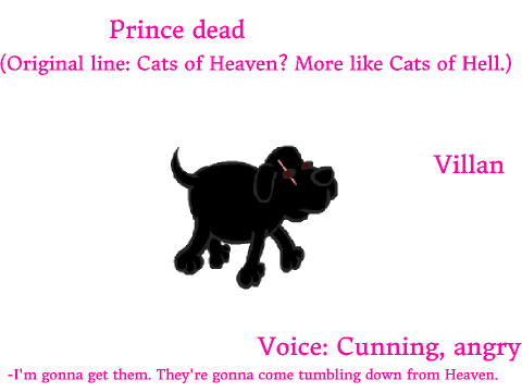 Cats from Heaven (voice audition) prince dead