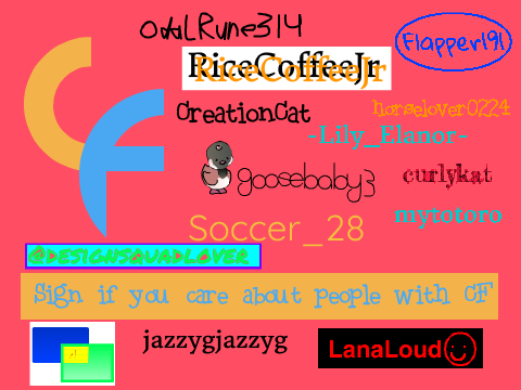 Sign if you care about people with CF remix