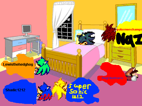 Add yourself having a sleepover at IAMJAYS house