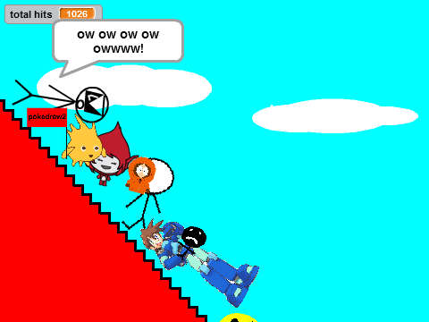 Add yourself jumping down the endless stairs 