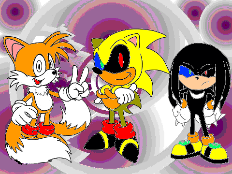 Team sonic colering contest my entry