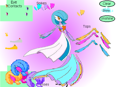 Gardevoir Dress up(for Gallade_X-treme) remix