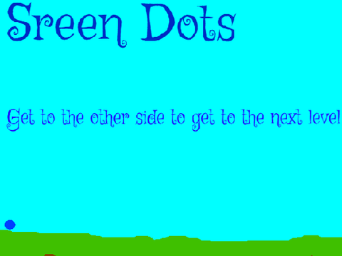 Screen dots: a platformer