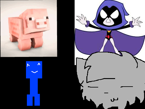 Add Yourself Dancing With Porkchop And Raven And   remix