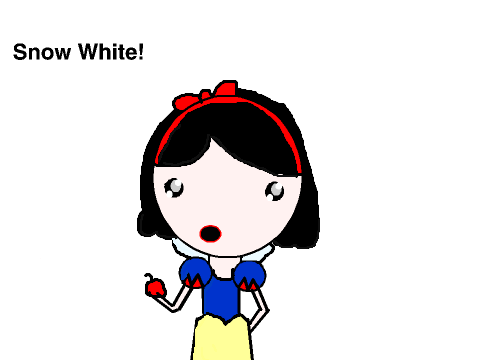 Snow white speed-draw