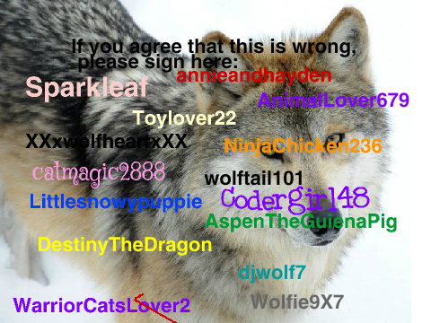 Sign To Stop Wolf Hunting remix