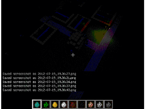 Minecraft screen-shots.