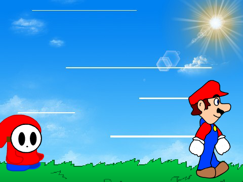 Add a Mario character
