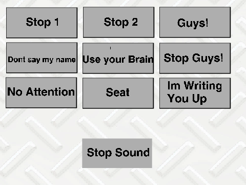 MR R SOUND BOARD