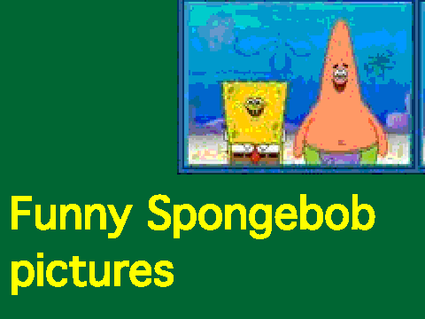 funny spongebob pics