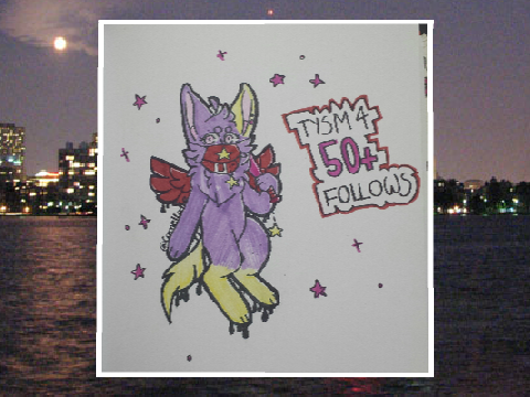(っ◔◡◔)っ ♥ Thanks so much for 50+ follows! ♥