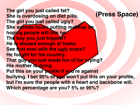Bullying is a HUGE problem in the world and it stops now. remix