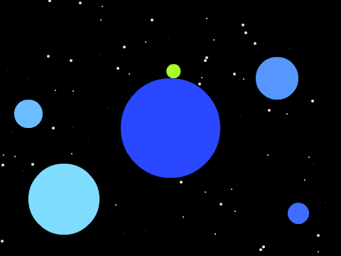Multiple Planet Platformer Physics
