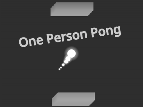 One Person Pong