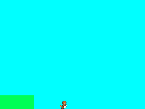Tanooki Mario Jumping Game