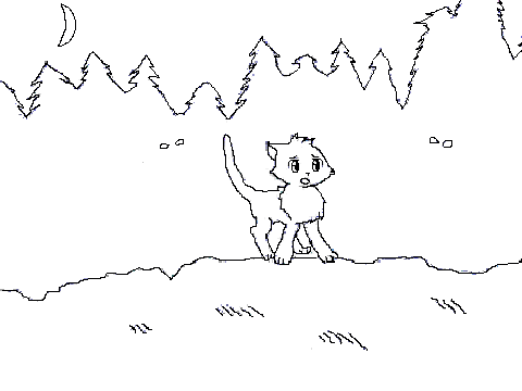 Afraid of the Dark coloring contest!