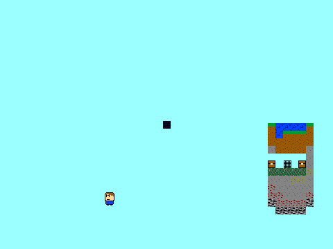 2D Minecraft blocks