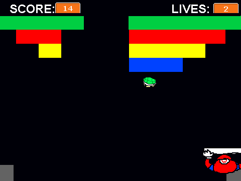 Breakout Mario Version - Super Mario Breakout