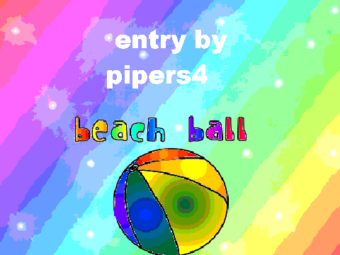 Summer coloring contest entry