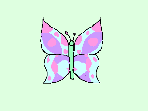 Butterfly Optical Illusion