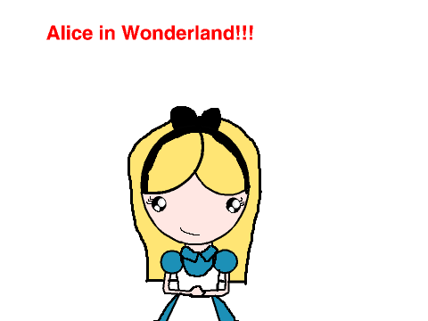 Alice in Wonderland speed draw!!!!